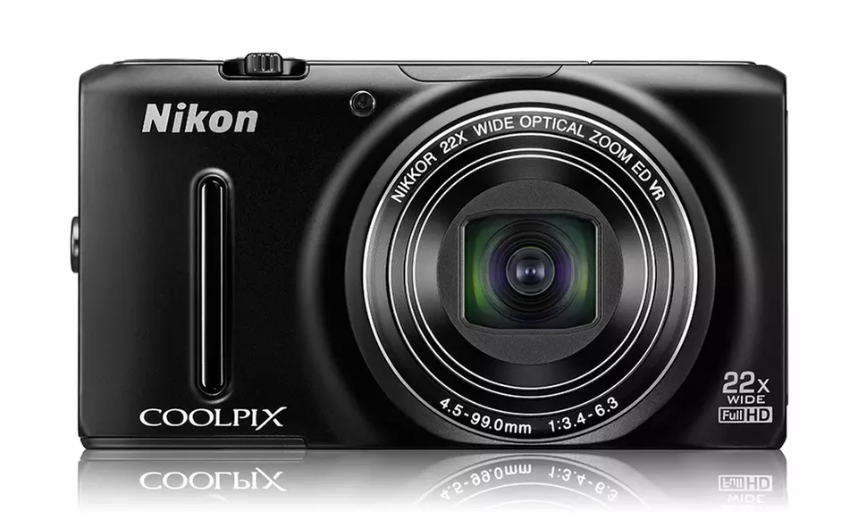 Nikon Coolpix S9500 18.1 MP Digital Camera with 22x Optical Zoom and Up to 4x Digital Zoom (Manufacturer Refurbished) - Primary Image