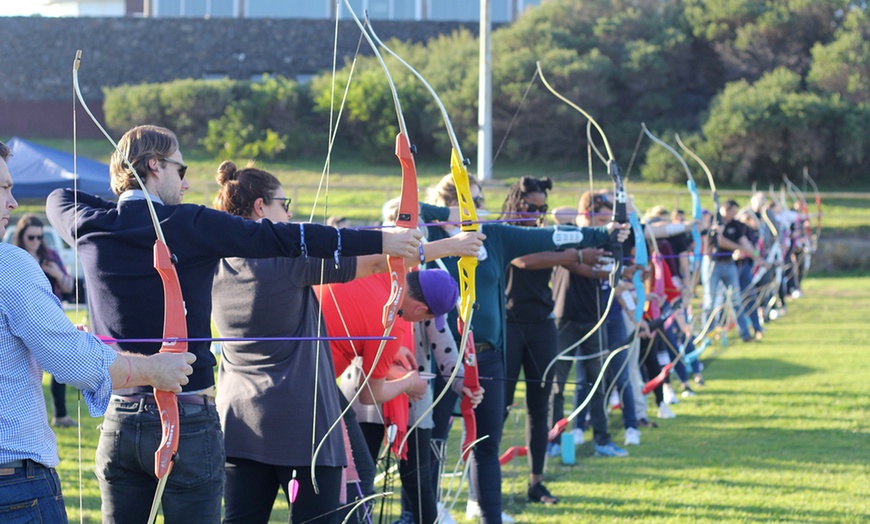 Image 2: Archery Sunday Social Session for One, Two, Four or Six 