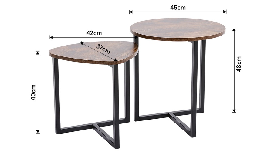 Image 7: Nesting Side Table Set 