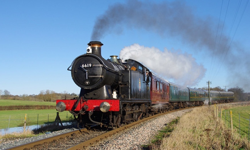 Image 3: Ride a Steam Train