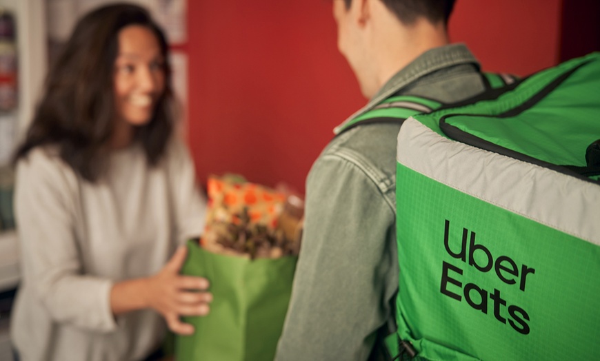 Image 2: Enjoy £5 Off Your First Uber Eats Order for New Customers