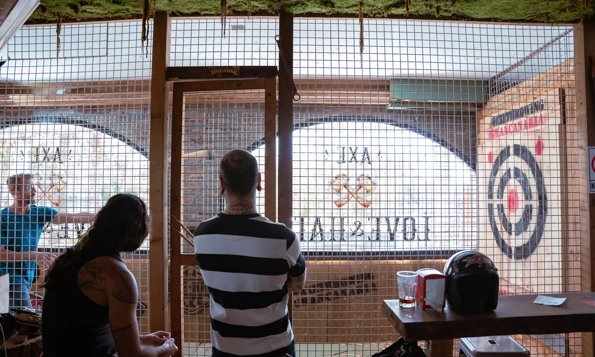 Sesión de 60 minutos de lanzamiento de hachas para 2 o 4 personas