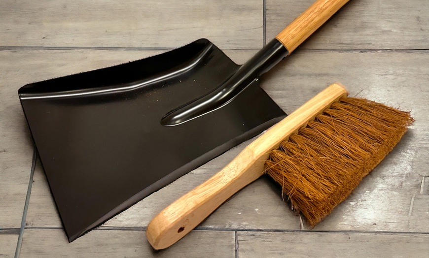 Image 1: Heavy Duty Shovel with Optional Brush