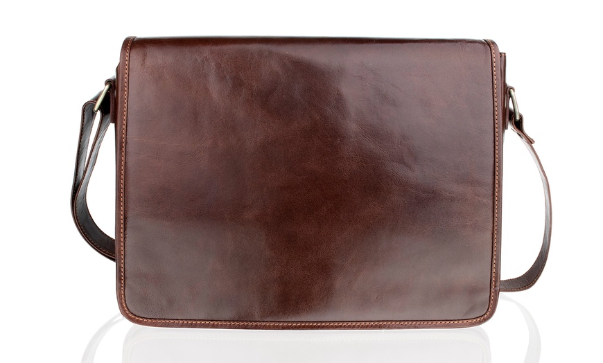 Image 36: Woodland Leathers Men's Bag