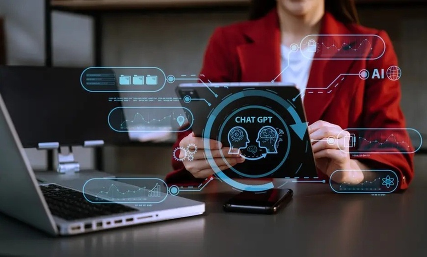 Image 1: Explore AI with the ChatGPT and DeepSeek Course Bundle