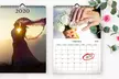 1, 2, 3 ou 5 calendrier(s) personnalisé(s) format portrait A3 avec Printerpix - Second Medium
