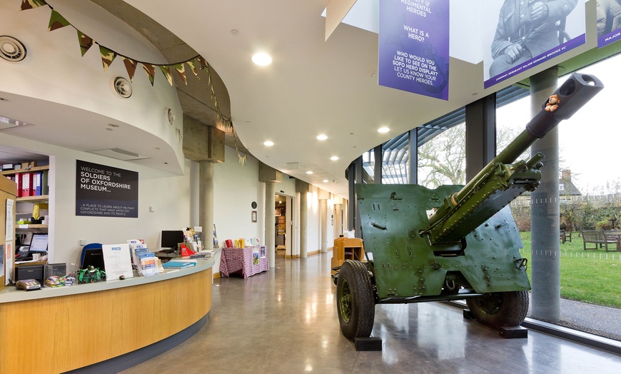 Image 1: Entry to Soldiers of Oxfordshire Museum