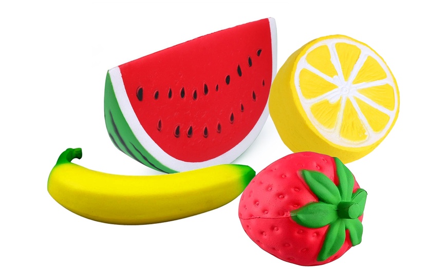 Image 2: Jumbo Slow Rise Fruit Squishies