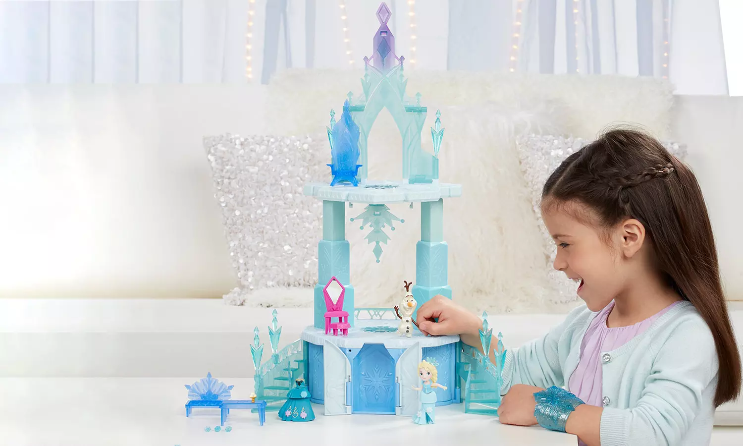 Disney Frozen Little Kingdom Elsa's Magic Rising Castle - Primary Image