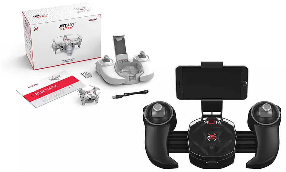 Auto-Hover Nano Drone One-Touch Flight and Live Streaming VR Headset   - Primary Image