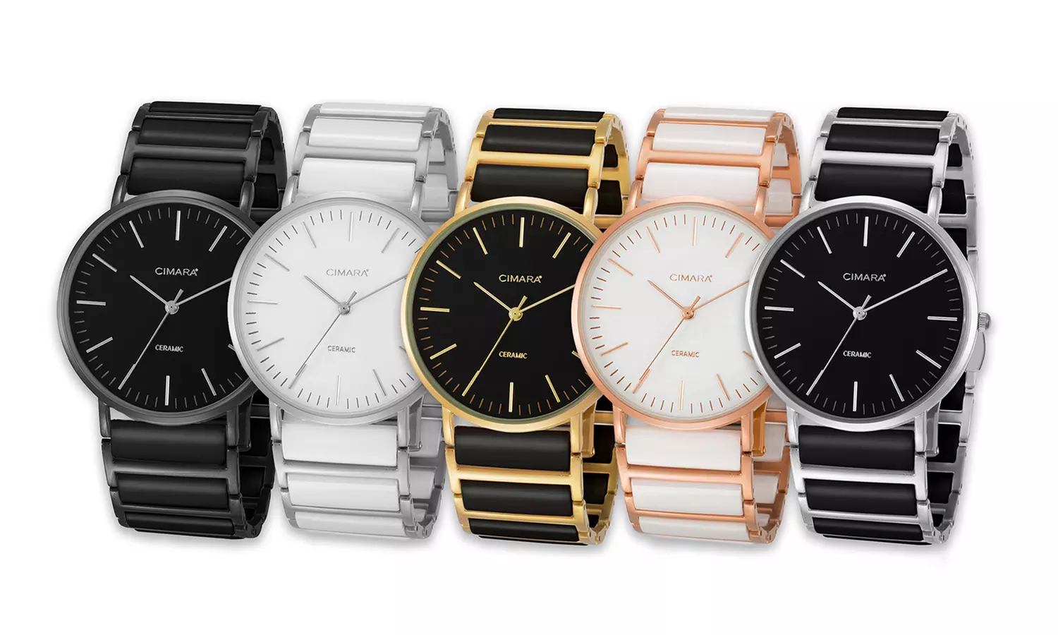 Cimara Keramikuhr in der Farbe nach Wahl - Primary Image