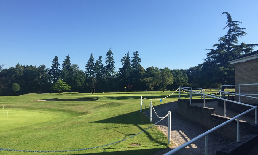 Image 1: 18 Holes of Golf with Hot Drink