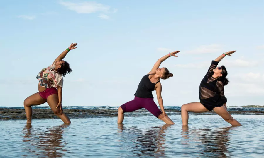 Ten Yoga Classes or One Month of Unlimited Yoga Classes at Hot Yoga by the Sea (Up to 57% Off) - Primary Image