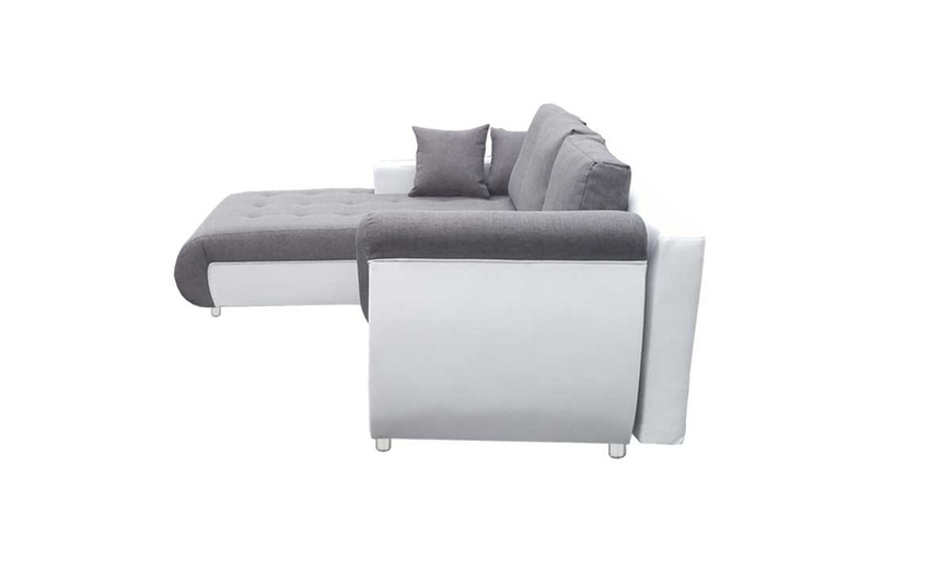 Image 13: Four-Seater Sofa Bed with Storage