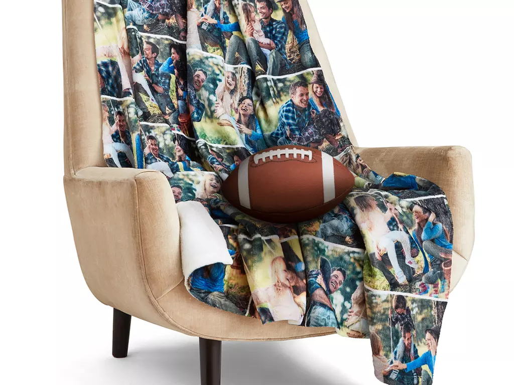 Custom Fleece Photo Blanket from Collage.com (75% Off)  - Primary Image