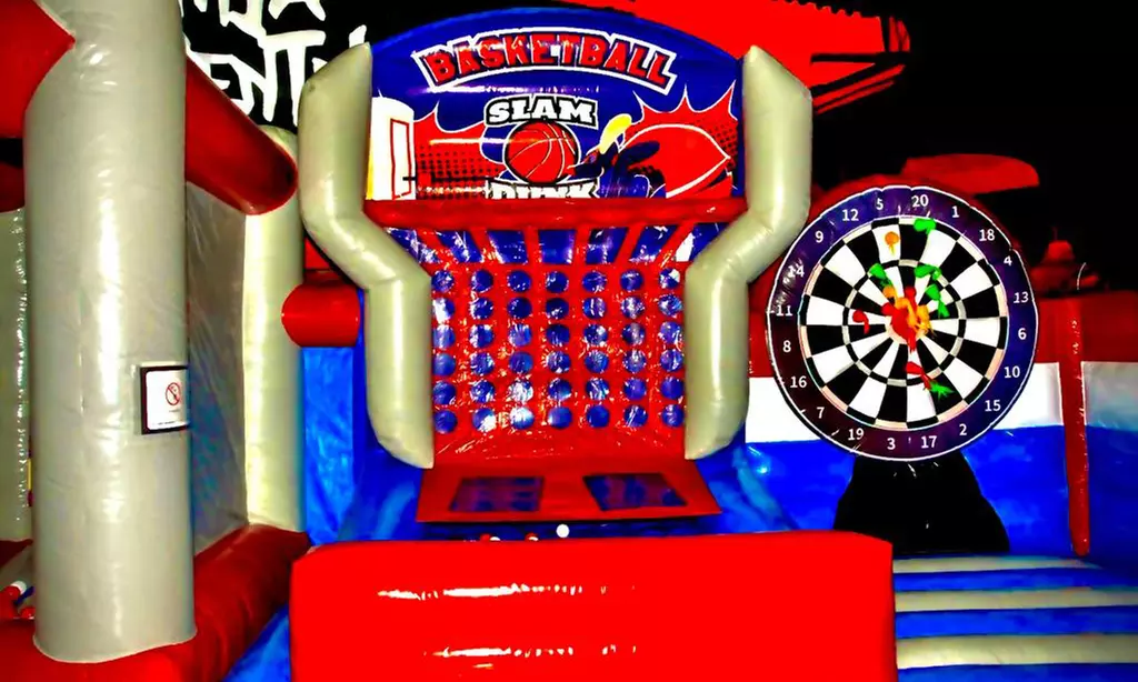 One-, or Two-Hour Inflatable Park Pass at Jump Maniax