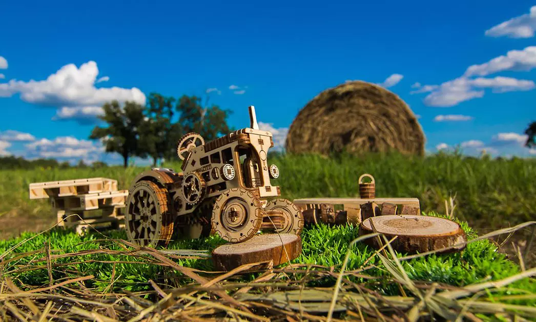 Modello in legno città fai-da-te disponibile in 4 modelli - Primary Image