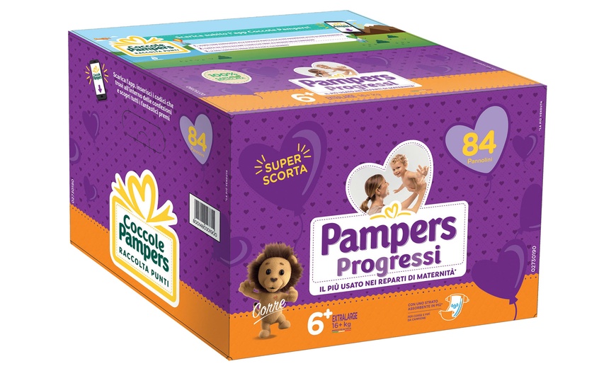 Image 3: Fino a 135 pannolini Pampers Progressi