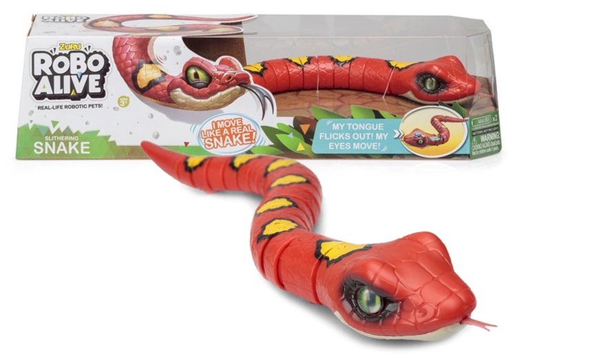 Image 2: Tobar Robo Alive Snake Toy