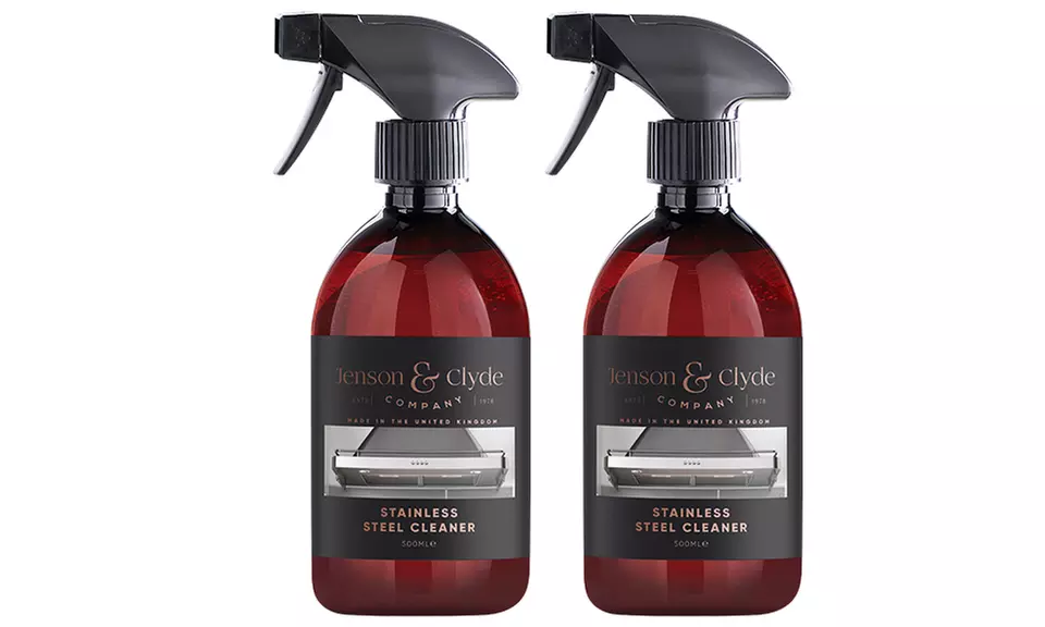 1 à 3 sprays nettoyant Jenson & Clyde pour inox 500 ml - Second Medium