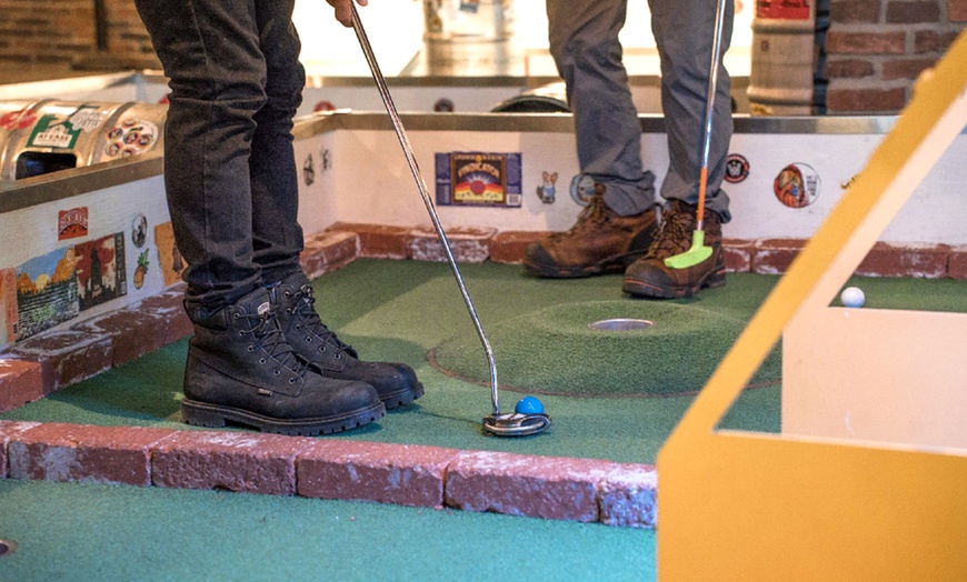 Image 1: Tee Off Together: Mini Golf and Beverages for Two or Four 