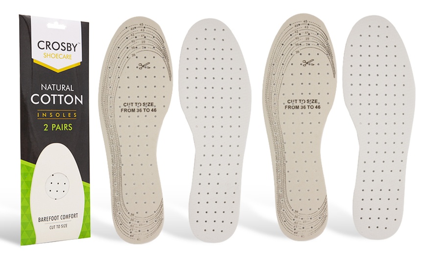 Image 4: Natural Cotton Comfort Insoles