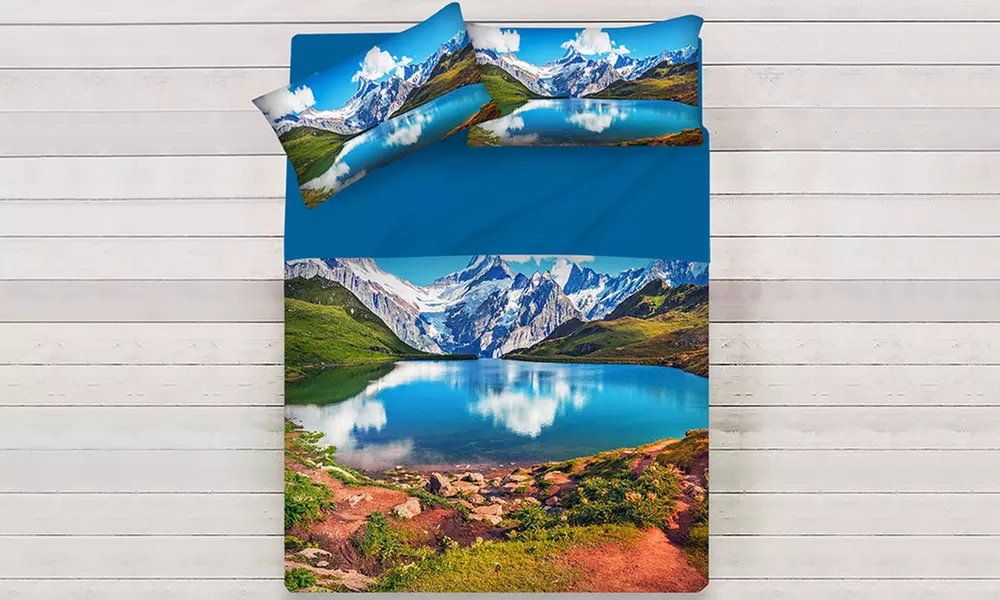 Lenzuola copriletto fantasie estive 100% cotone