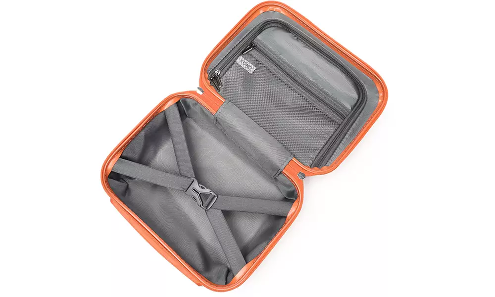 1 of 4 oranje koffers