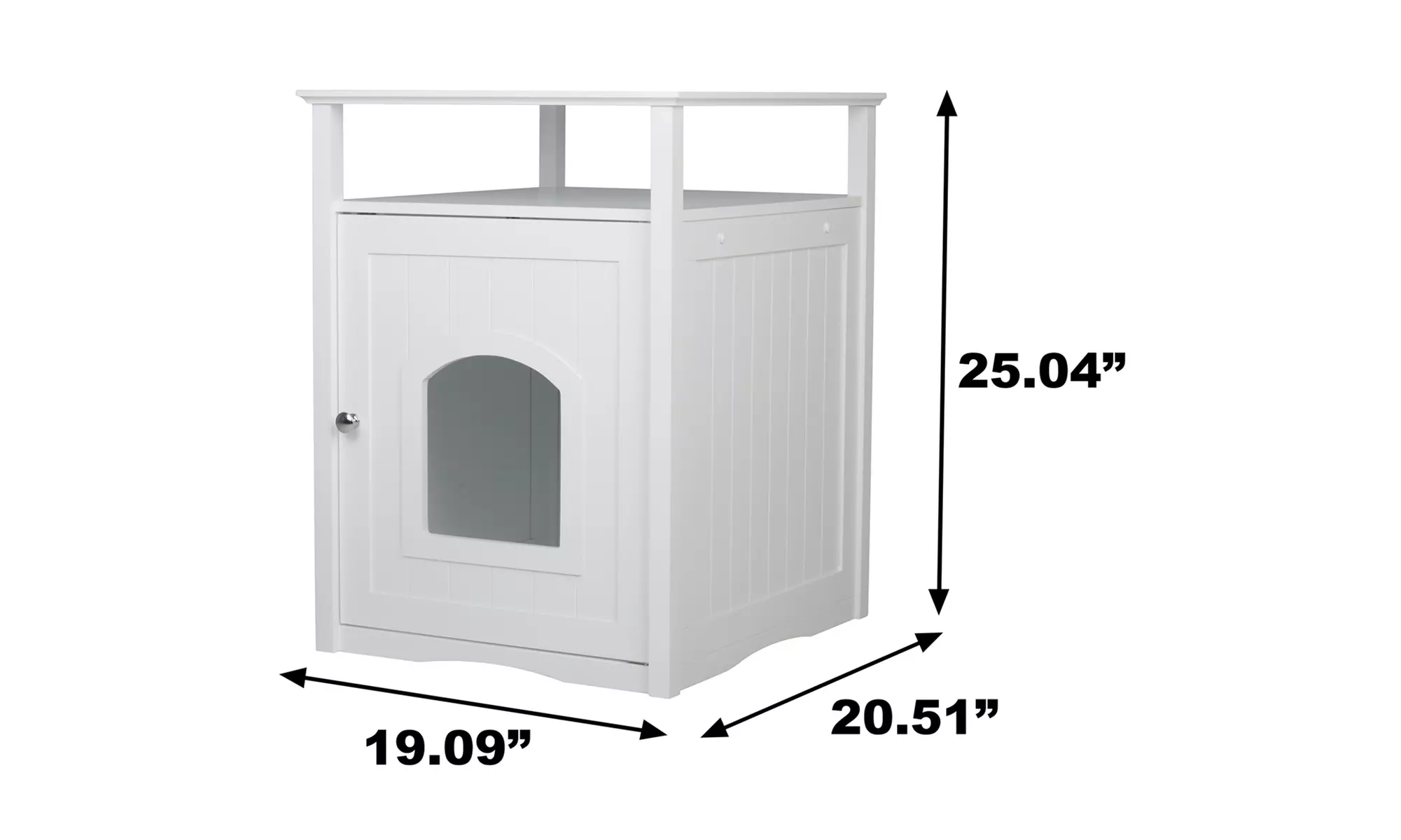 Zoovilla Cat Washroom Litter Box Cover Night Stand Pet House - Second Medium