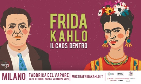 Frida Kahlo, Il Caos Dentro: la mostra presso la Fabbrica del Vapore di Milano (sconto fino a 39%)