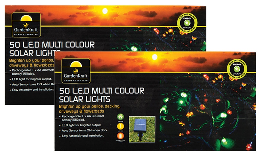 Image 3: Solar LED Lights