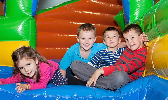 Open Play Visits or Kids Party at Bounce-It-Out (Up to 47% Off). Nine Options Available. - Primary Image