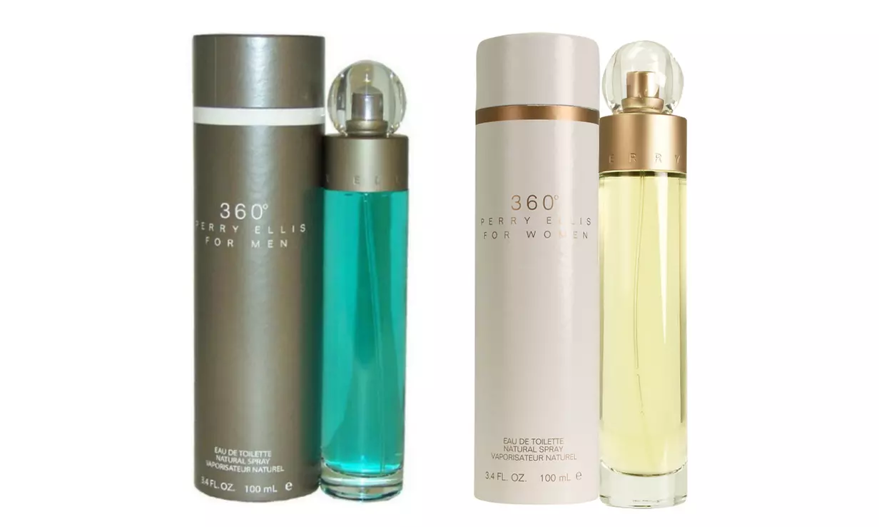 Perry Ellis 360 Eau de Toilette for Men or Women (3.4oz.) - Primary Image