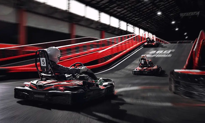 Image 1: Experience Thrilling Indoor Go-Karting – Introductory Offer!