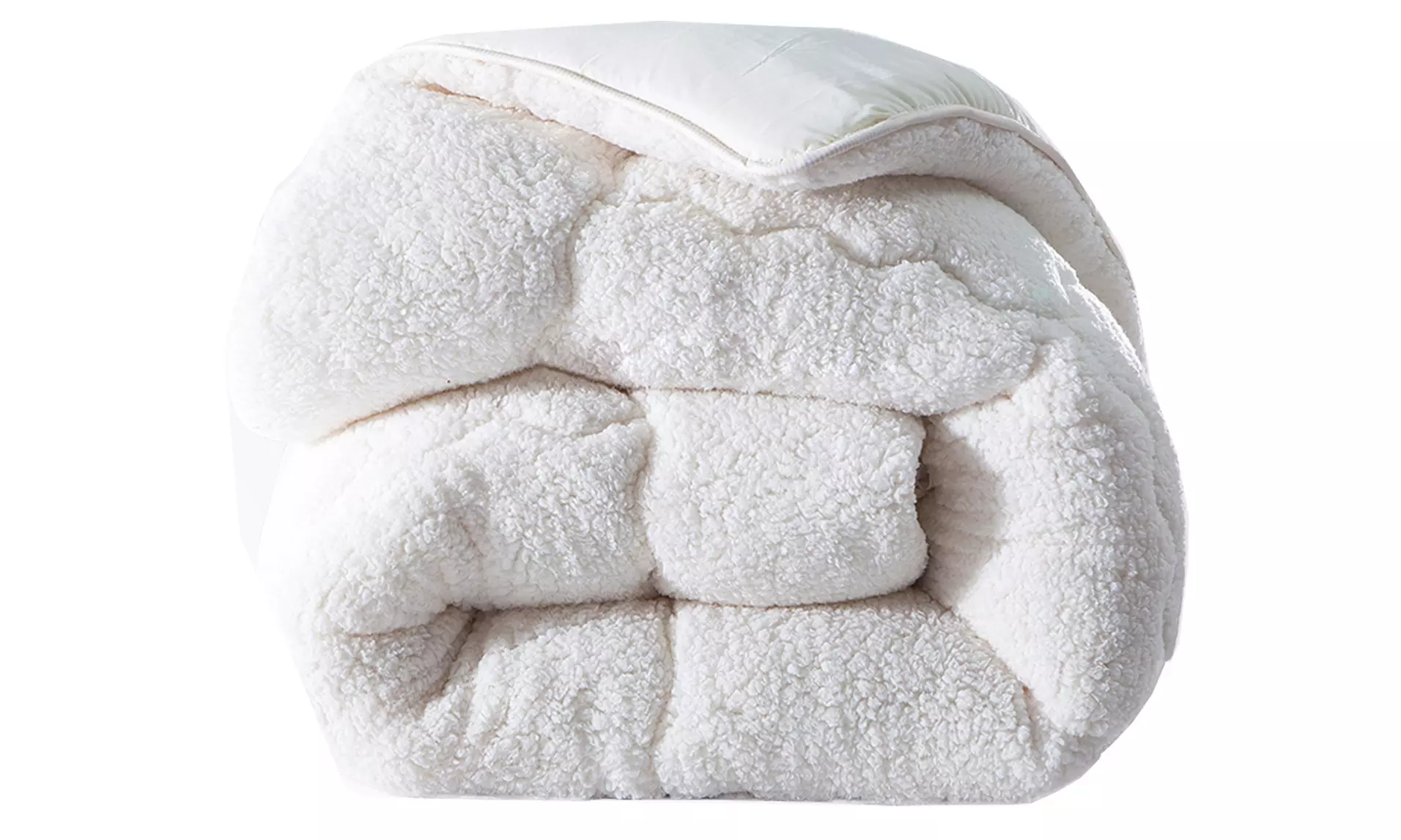 Sherpa-deken voor op bed van het merk Sampur