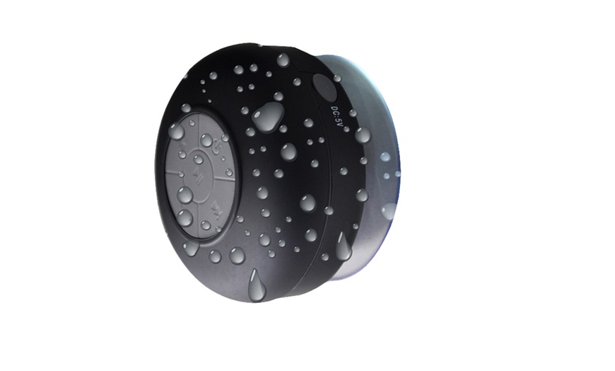 Image 2: Bluetooth Shower Speaker