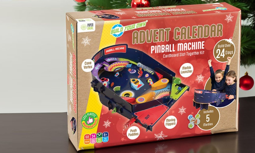 Image 1: 24 Days BYO Pinball Machine Advent Calendar