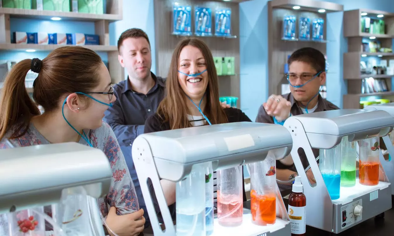 One or Three Aqua Massages, Oxygen Bar Sessions, or Both at Vitality International (Up to 62% Off) - Second Medium