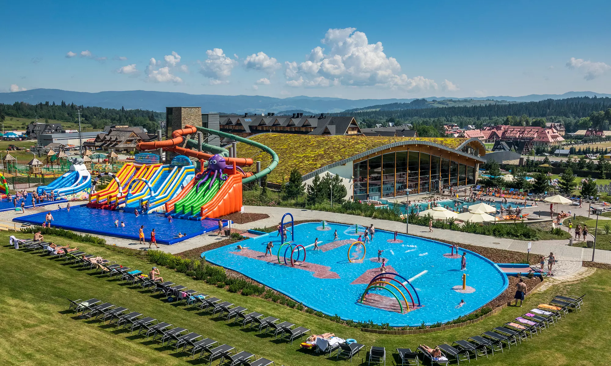 Białka Tatrzańska: bilet wstępu dla 1-2 osób do Strefy zabawy, Relaksu oraz Saunarium i więcej w Termie Bania - Primary Image