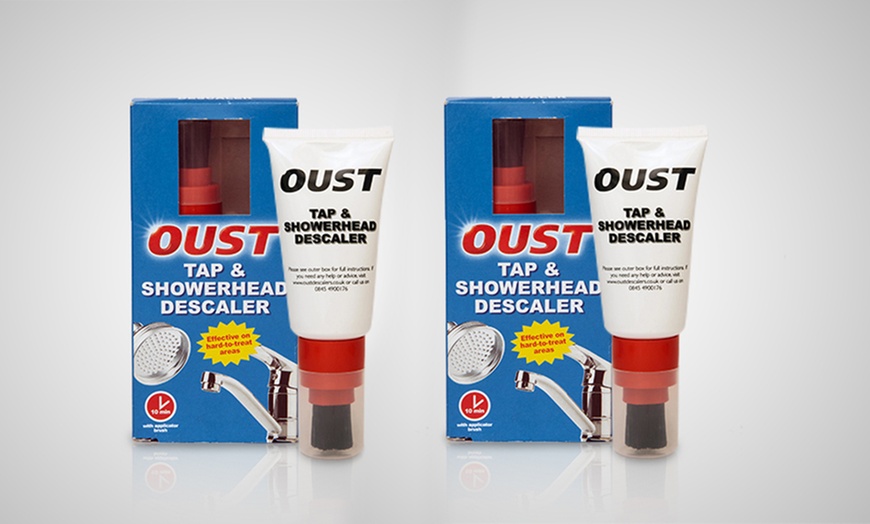 Image 2: Oust Tap and Showerhead Descaler