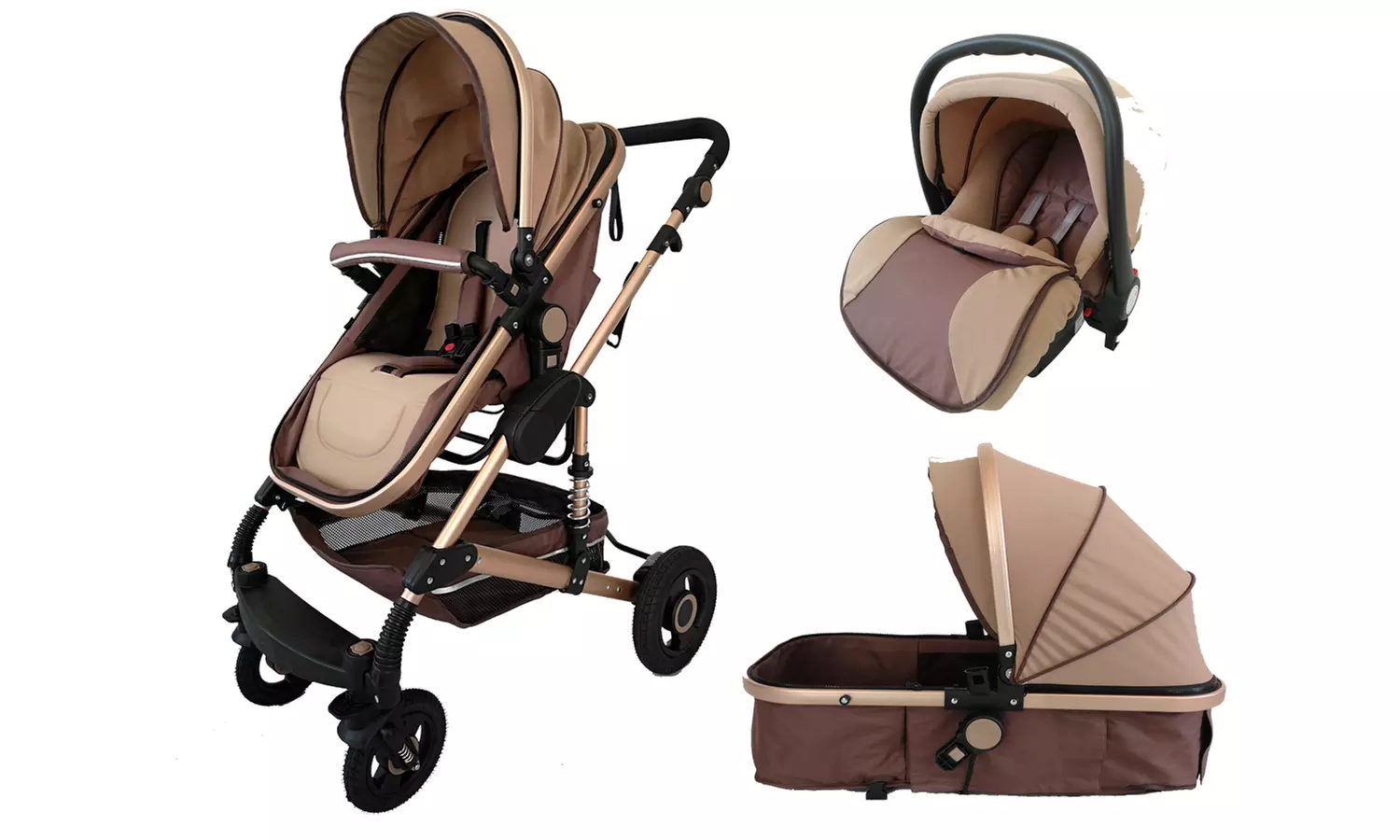 Poussette 3 en 1 Trio Chloé de Honor BB, livraison offerte - Primary Image