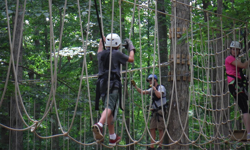 Canopy Challenge Course at Fall Creek Falls State Park in - Spencer, TN ...