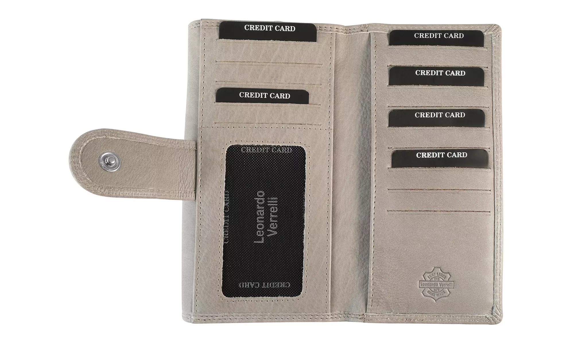 1x oder 2x Leonardo Verrelli Damen-Geldbörse mit RFID-Schutz
