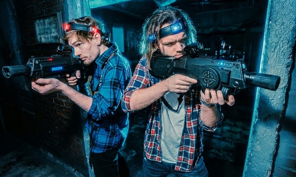 Tactical Laser Tag for 1-4 Players – Combat Chicago