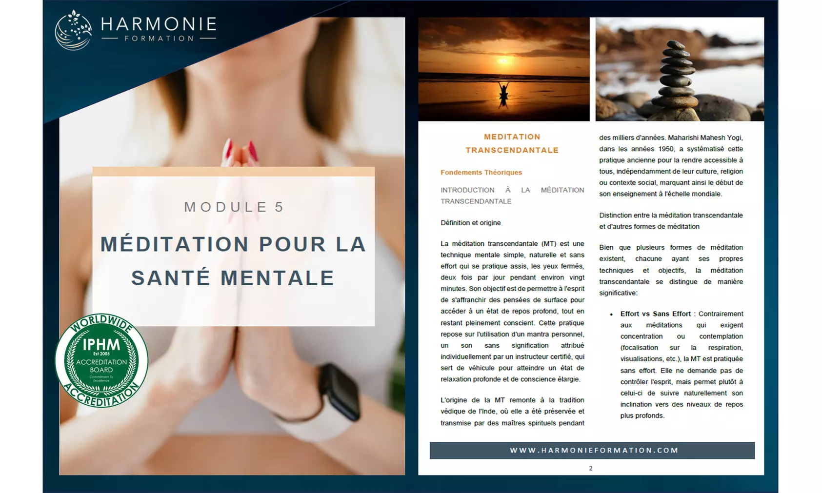 Enseignez la paix intérieure : devenez coach en méditation