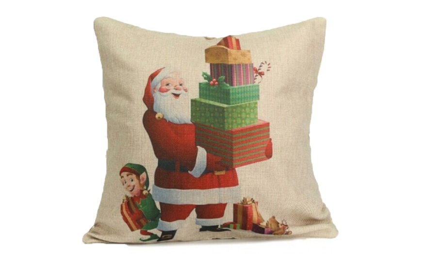 Image 5: Christmas Cushion Covers 