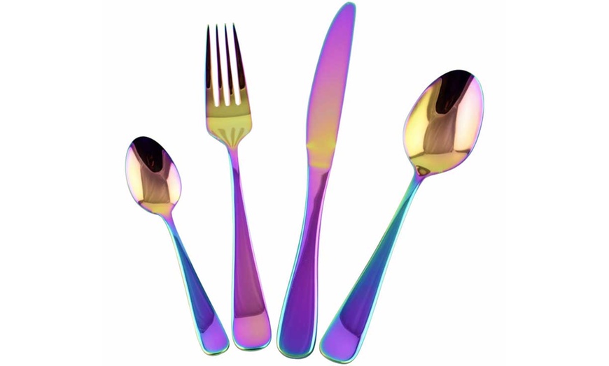 Image 3: Holographic Cutlery Set