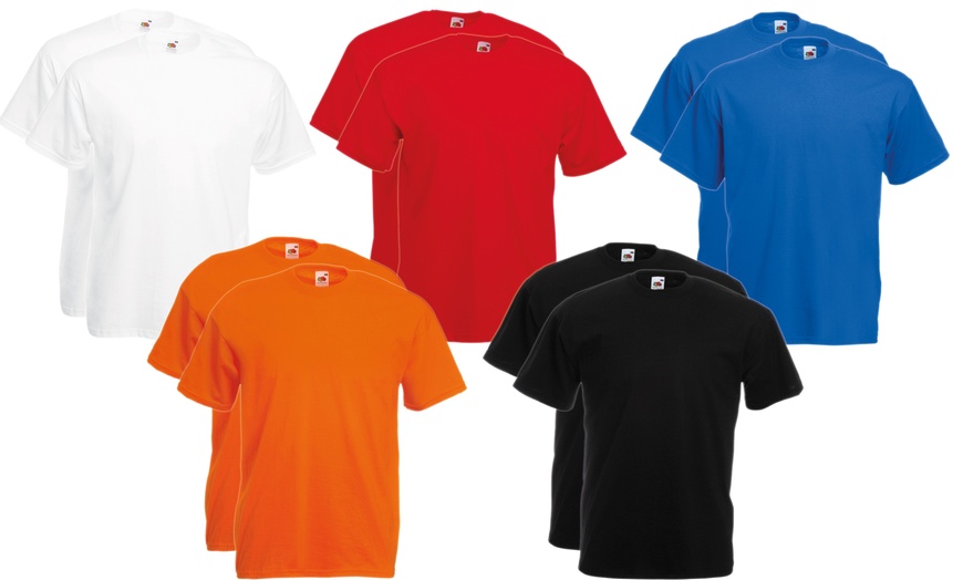 Image 2: 10-Pk Fruit of the Loom T-Shirts