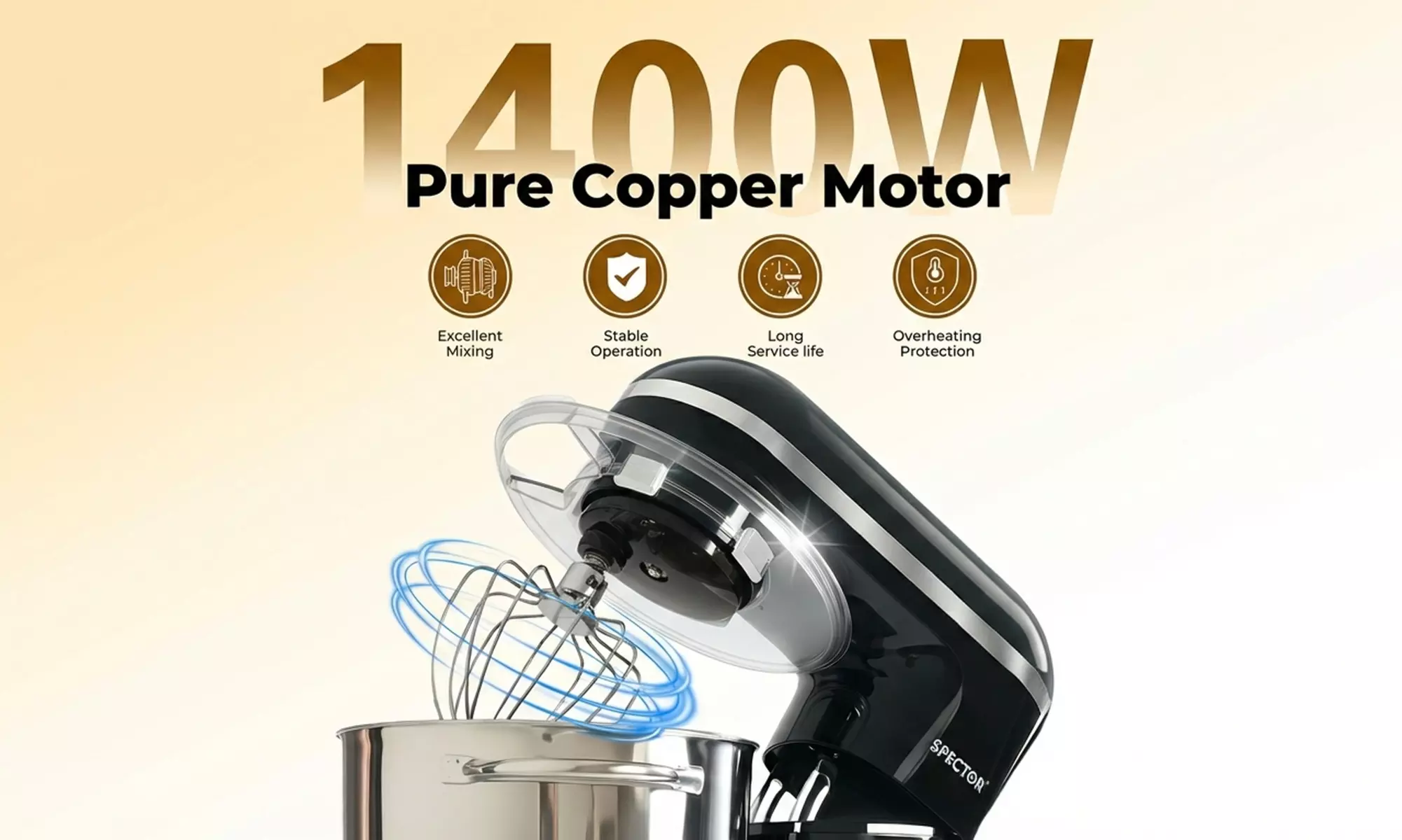 Spector High-Performance Stand Mixer Series