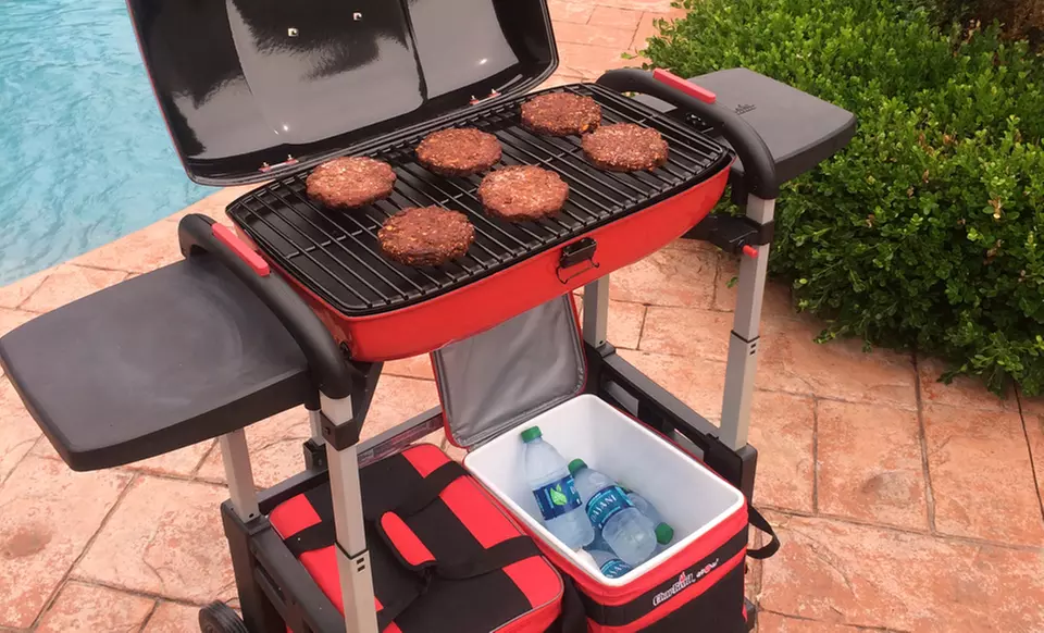 Charbroil Grill2Go ICE Portable Gas Grill and Cooler Cart Combo - Primary Image